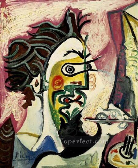 El pintor II 1963 cubismo Pablo Picasso Pintura al óleo